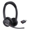 YEALINK BLUETOOTH DECT (WH64) UC STEREO HYBRID HEADSET, WDD60 DECT DONGLE, NO BASE STATION