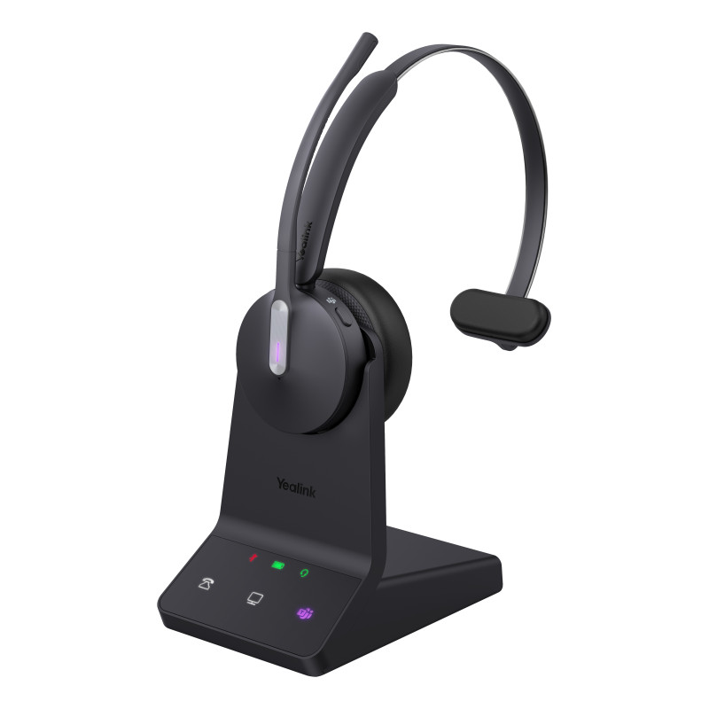 YEALINK BLUETOOTH DECT (WH64) MS MONO HEADSET WITH BASE STATION