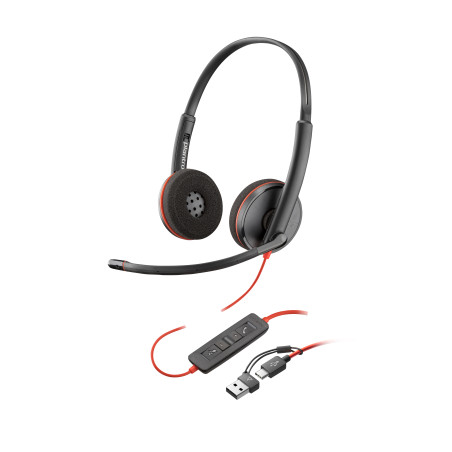 POLY BW 3220 STEREO USB-C HS +USB-C/A