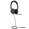 YEALINK WIRED (UH48) MS STEREOACTIVE NOISE CANCELLING HEADSET WITH C TO A ADAPTER