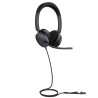 YEALINK WIRED (UH48) UC STEREOACTIVE NOISE CANCELLING HEADSET WITH C TO A ADAPTER