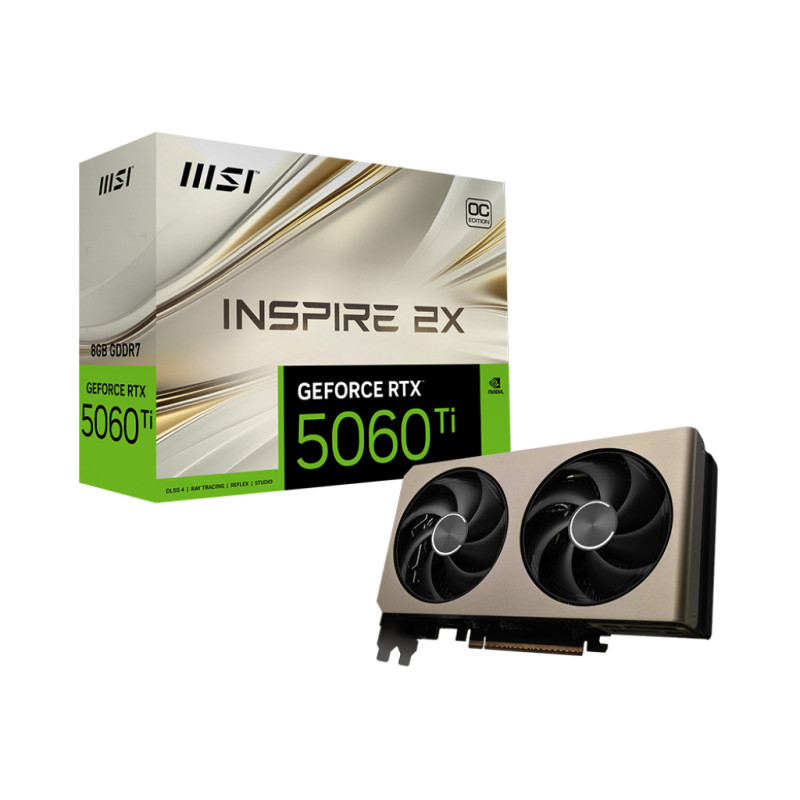 RTX 5060 TI 8G INSPIRE 2X OC