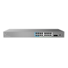 ENTERPRISE LAYER 2 MANAGED POE NETWORK SWITCH 16 X GIGE 2 X SFP 250 WATT POE