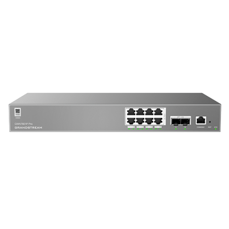 ENTERPRISE LAYER 2 MANAGED POE NETWORK SWITCH 8 X GIGE 2 X 2.5 GIG SFP 120WATT POE