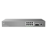 ENTERPRISE LAYER 2 MANAGED POE NETWORK SWITCH 8 X GIGE 2 X 2.5 GIG SFP 120WATT POE
