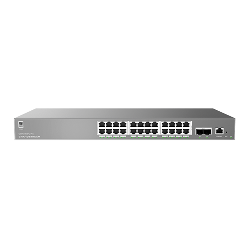 ENTERPRISE LAYER 2 MANAGED POE NETWORK SWITCH 24 X GIGE 2 X SFP 250 WATT POE