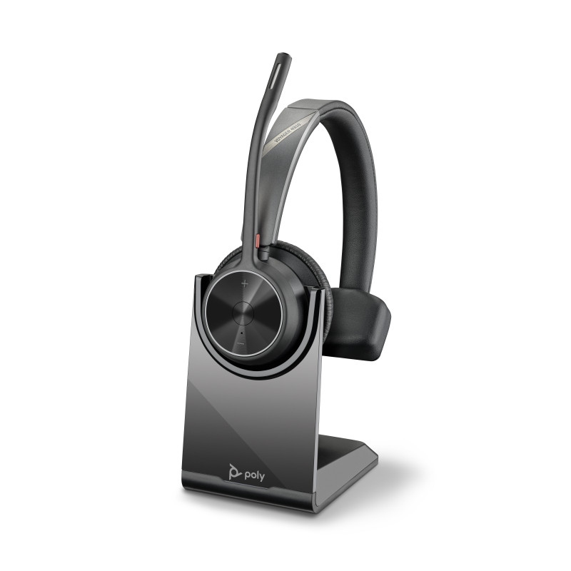 HP POLY VOYAGER 4310 OTH WIRELESS UC MONO HEADSET W/CHARGINE STAND, BT700 DONGLE , USB-C
