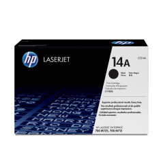HP 14A BLACK LASERJET TONER CARTRIDGE