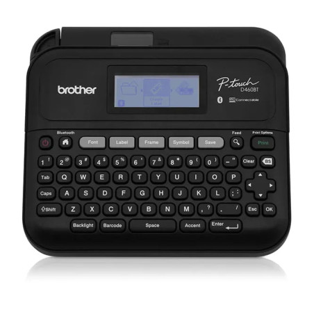 Brother PT-D460BT VERSATILE PC & BLUETOOTH CONNECTABLE DESKTOP P TOUCH LABELLER - 3.5-18MM TZE TAPE MODEL