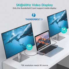 Choetech HUB-M23 7-in-1 MacBook Pro USB Adapter