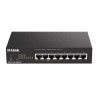 D-Link 8-Port Gigabit Smart Managed PoE Switch with 4 PoE ports (80W PoE budget)