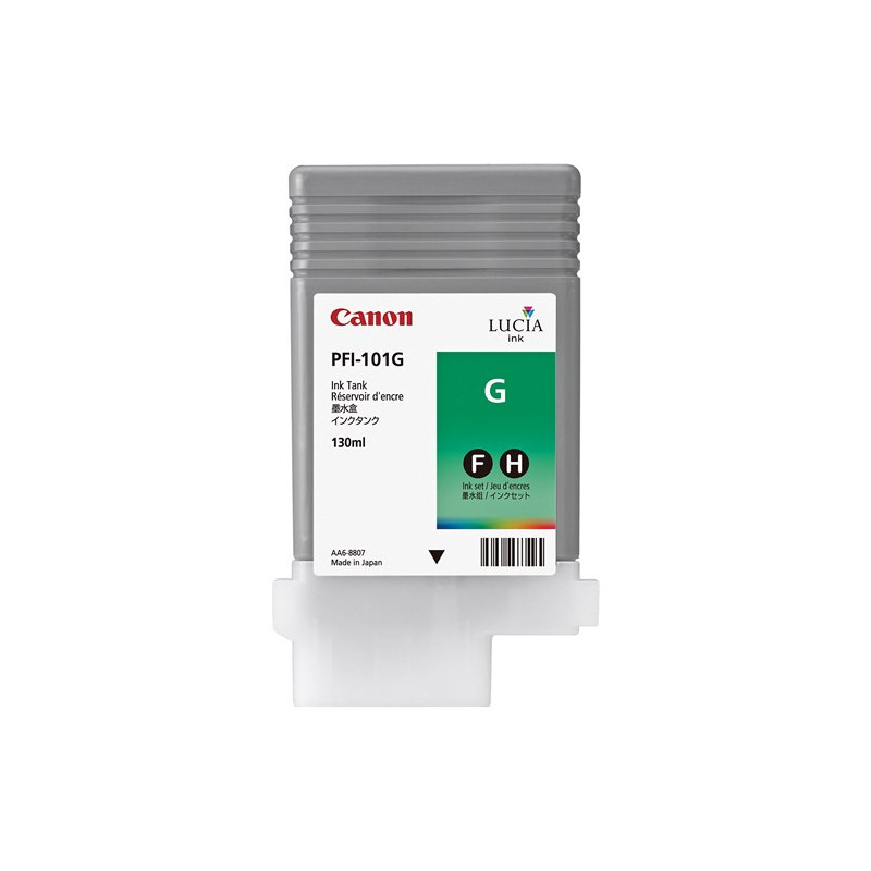 GREEN INK TANK 130ML FOR CANON IPF 6100 5100 5000
