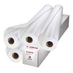 A1 CANON BOND PAPER 80GSM 610MM X 50M BOX OF 4 ROLLS FOR 24 TECHNICAL PRINTERS