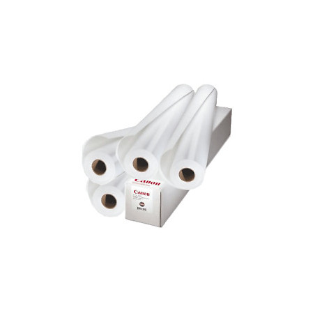 A1 CANON BOND PAPER 80GSM 610MM X 50M BOX OF 4 ROLLS FOR 24 TECHNICAL PRINTERS