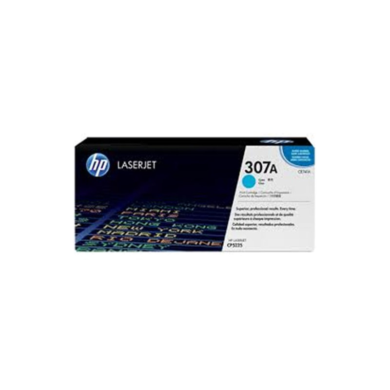 HP 307A CYAN TONER 7300 PAGE YIELD FOR CLJ CP5220