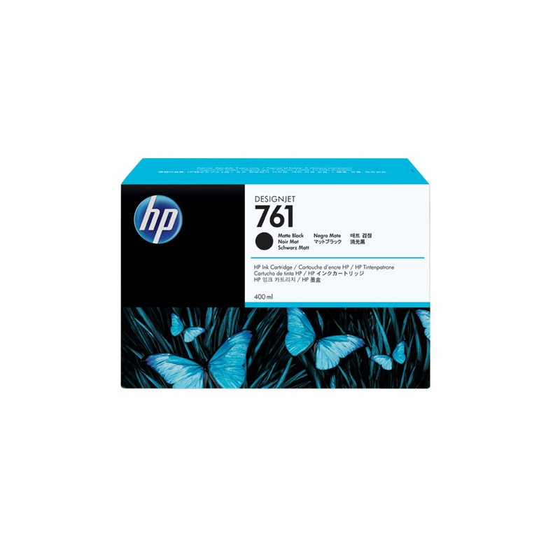 HP 761 MATTE BLACK 400 ML INK CARTRIDGE FOR DESIGNJET T7100