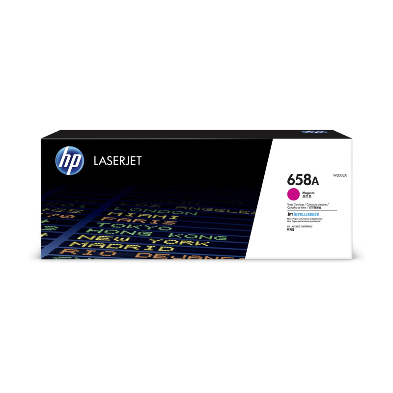 HP 658A MAGENTA LASERJET TONER CARTRIDGE 6K