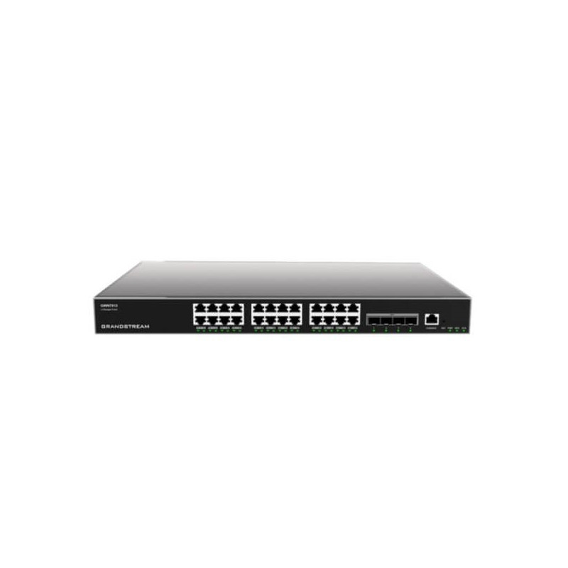ENTERPRISE LAYER 3 MANAGED NETWORK SWITCH 24 X GIGE 4 X SFP