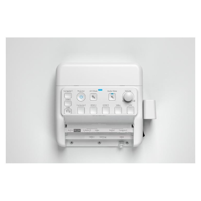 EPSON PROJECTOR CONTROL BOX WITH AUDIO CONTROL & CABLE MANAGEMENT - 2X HDMI