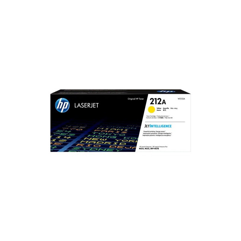 HP 212A YELLOW ORIGINAL ORIGINAL LASERJET TONER CARTRIDGE 4500 PAGE YIELD