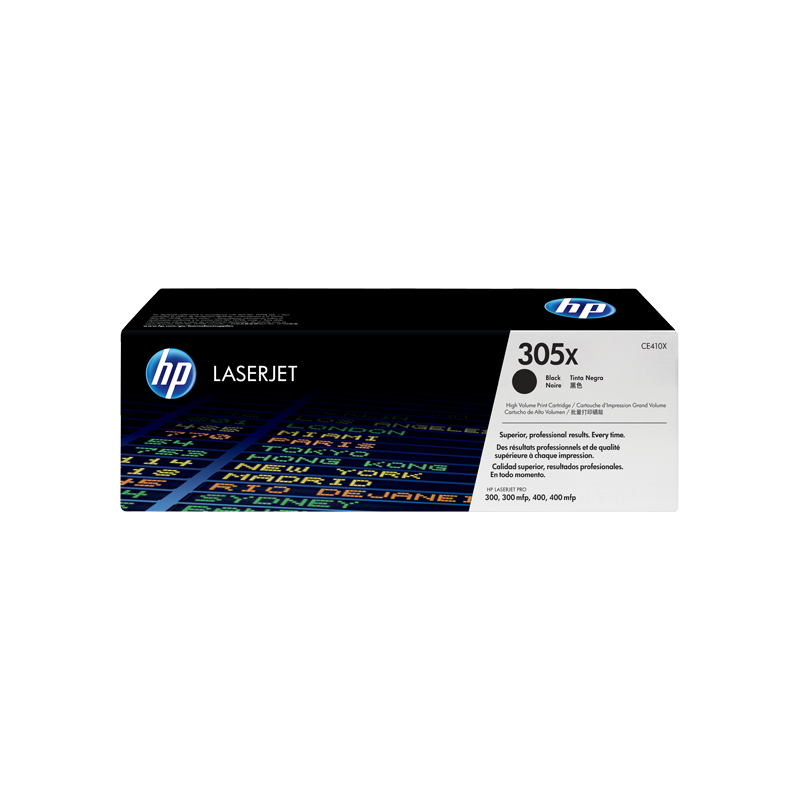 HP 305X BLACK TONER 4000 PAGE YIELD FOR M451 M375 M475