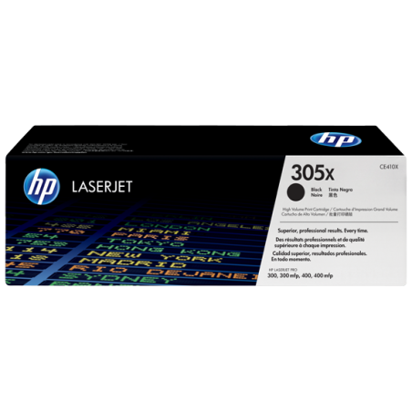 HP 305X BLACK TONER 4000 PAGE YIELD FOR M451 M375 M475