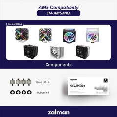 ZAL ACC FAN-AMD-AM5-KIT-ZM-AM5MKA