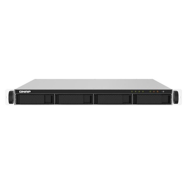 QNAP TS-432PXU-2G 4-Bay 1U rackmount NAS Cortex-A57 quad-core 1.7GHz CPU, 2GB DDR4 UDIMM RAM(max 16GB), SATA 6Gb/s,2x 2.5Gbe, 2x