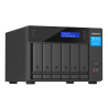 QNAP 6-BAY NAS 3.5"(0/6), I5 6-CORE 2.5GHz, 32GB, 2.5GbE(2), M.2(2), TB(2), TWR, 3YR WTY