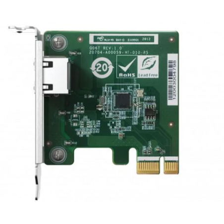 QNAP SINGLE PORT 2.5GBE 4-SPEED NETWORK CARD (PCIE GEN2 X1)