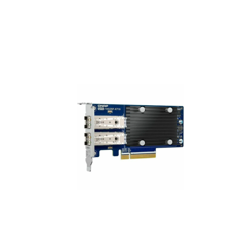 QNAP DUAL PORT SFP+ 10GbE NETWORK EXPANSION CARD, PCIe GEN3 x8, 3YR WTY