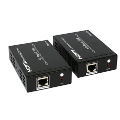 Astrotek HDMI Extender over RJ45 CAT5 CAT6 LAN Ethernet Network Converter Splitter for Foxtel Support 40m 4Kx 2K@30hz or 70m 108
