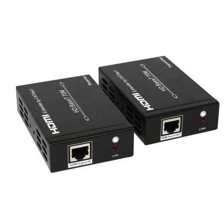 Astrotek HDMI Extender over RJ45 CAT5 CAT6 LAN Ethernet Network Converter Splitter for Foxtel Support 40m 4Kx 2K@30hz or 70m 108