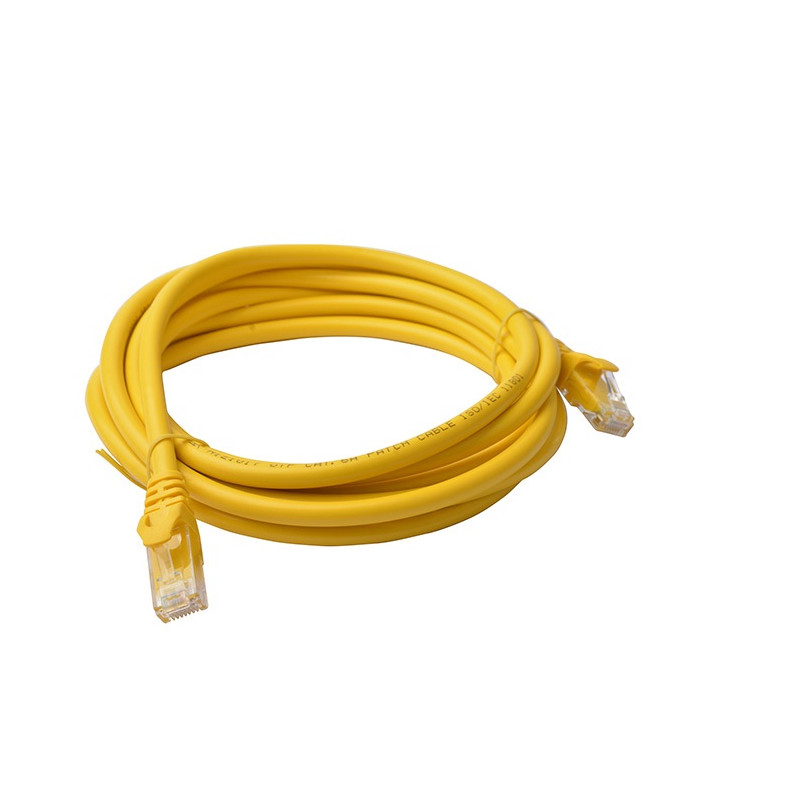 8Ware CAT6A Cable 3m - Yellow Color RJ45 Ethernet Network LAN UTP Patch Cord Snagless