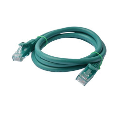 8Ware CAT6A Cable 1m - Green Color RJ45 Ethernet Network LAN UTP Patch Cord Snagless