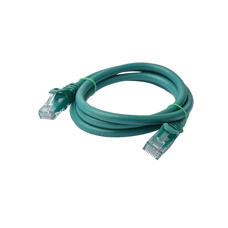 8Ware CAT6A Cable 1m - Green Color RJ45 Ethernet Network LAN UTP Patch Cord Snagless