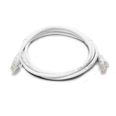 8Ware CAT6A Cable 2m - White Color RJ45 Ethernet Network LAN UTP Patch Cord Snagless