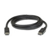 ATEN 3M DISPLAYPORT CABLE, SUPPORTS UP TO 8K AND DP 1.4