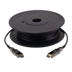 ATEN 10M TRUE 4K HDMI ACTIVE OPTICAL CABLE WITH PLUGGABLE GENDER CONNECTORS