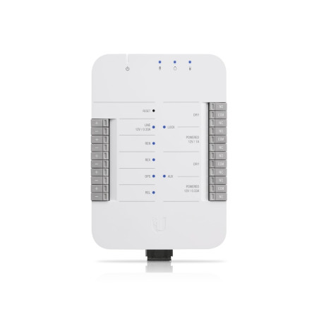 UBIQUITI UniFi DOOR HUB, ACCESS CONTROL HUB FOR SINGLE DOOR, PoE++ 1YR