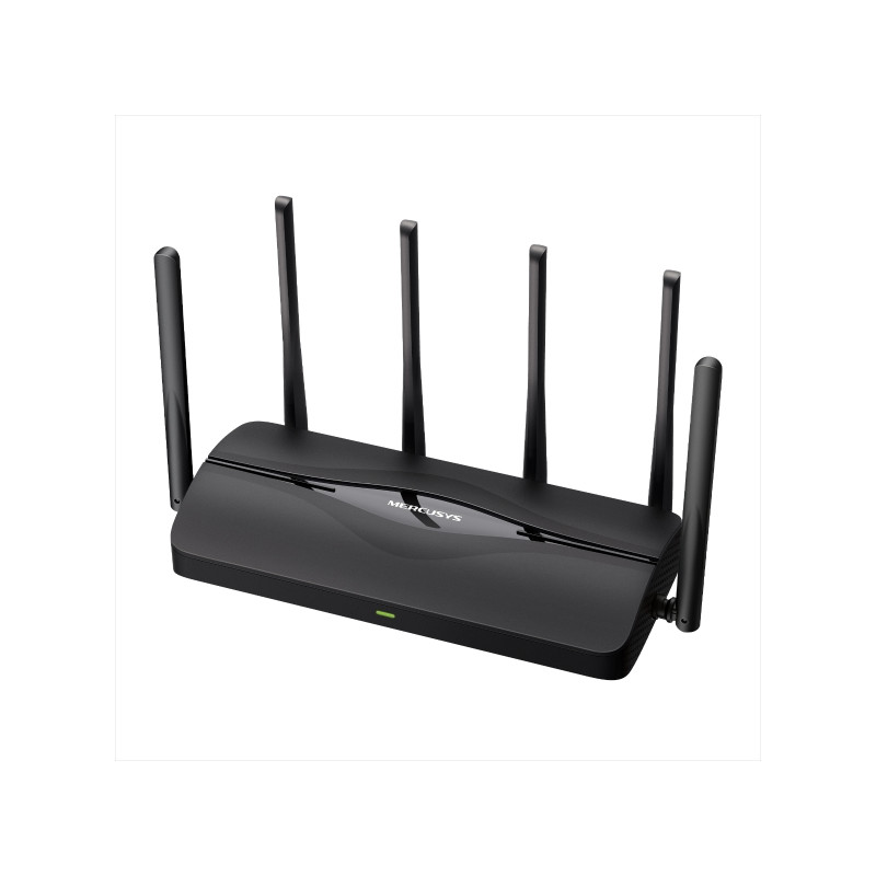 TP-LINK MERCUSYS BE6500 WI-FI 7 DUAL-BAND ROUTER, 2.5GbE WAN(1), 2.5GbE LAN(1), GbE(1),2YR