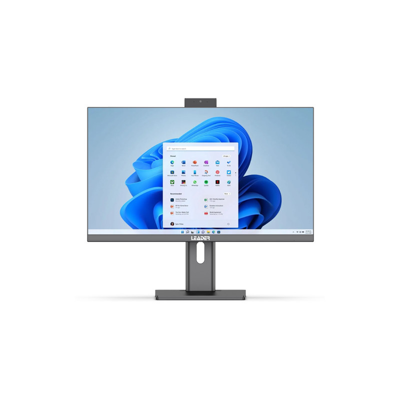 Leader Visionary AIO, 27' FHD, Intel i7-13620H, 16GB DDR4, 1TB NVMe SSD, Wi-Fi 6, 2M Camera, VESA, 1 Year Warranty, Windows 11 H