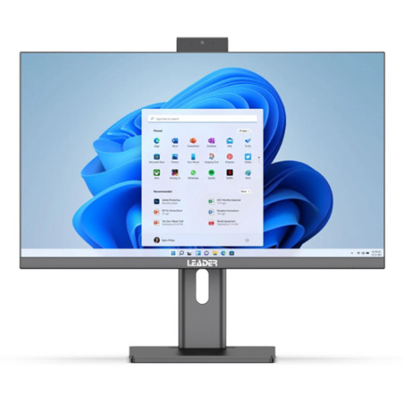 Leader Visionary AIO, 27' FHD, Intel i7-13620H, 16GB DDR4, 1TB NVMe SSD, Wi-Fi 6, 2M Camera, VESA, 1 Year Warranty, Windows 11 H