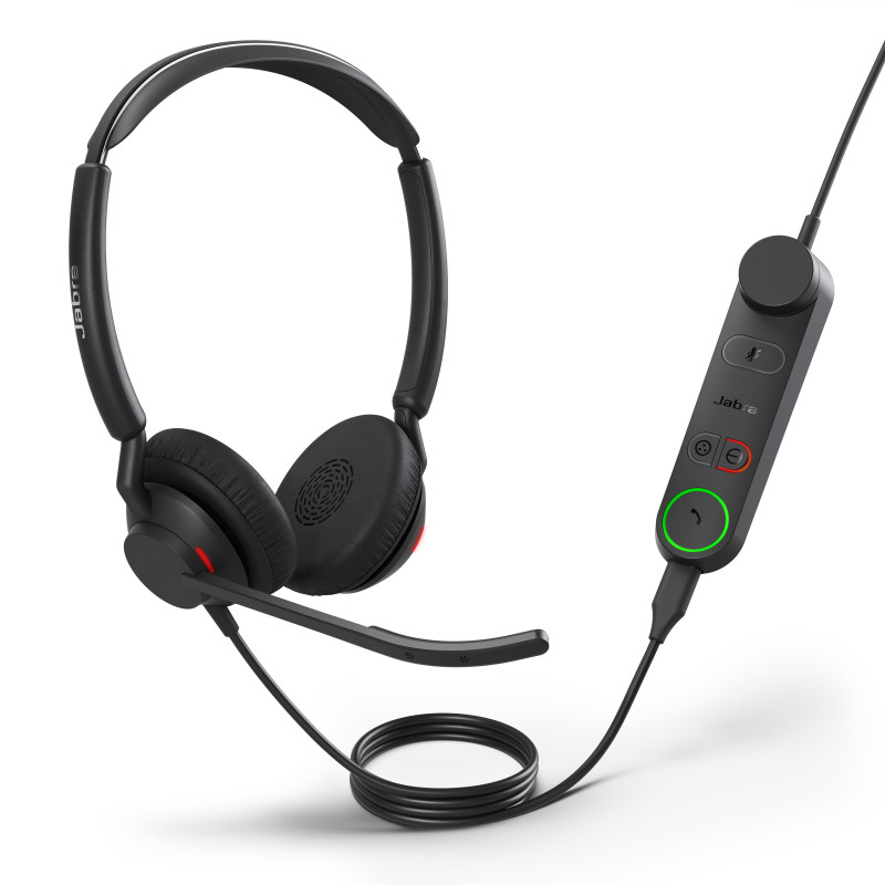 JABRA ENGAGE 50 II UC STEREO HEADSET WITH LINK CONTROLLER, USB-C/A