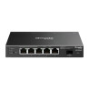 TP-LINK OMADA 6-PORT MANAGED GIGABIT SWITCH, POE+(4), SFP(1), 63W, 5YR