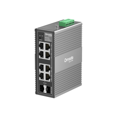 TP-LINK OMADA 8-PRT INDUST MANAGED GIGABIT SWITCH, GbE(6), SFP COMBO(2), 5YR