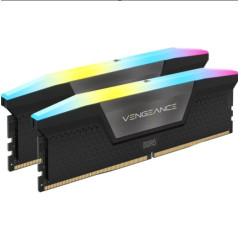 Corsair Vengeance RGB 16GB (2x8GB) DDR5 DRAM 5200MT/s CL40 Memory Kit â Black