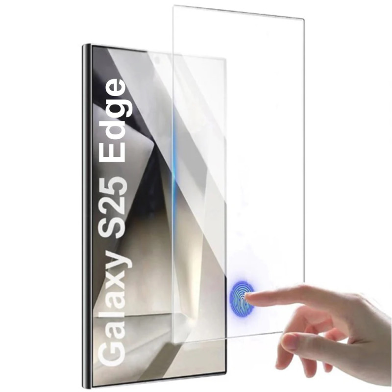 USP Samsung Galaxy S25 Edge 5G (6.7') 2.5D Tempered Glass Screen Protector Clear - 9H Hardness, Scratch-proof, 3 Years Warranty