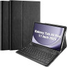 USP Samsung Galaxy Tab A9+ (11') Keyboard with Case Black - Ultra-Slim, Lightweight, Auto Wake/Sleep Function, PU Leather, 3 Yea
