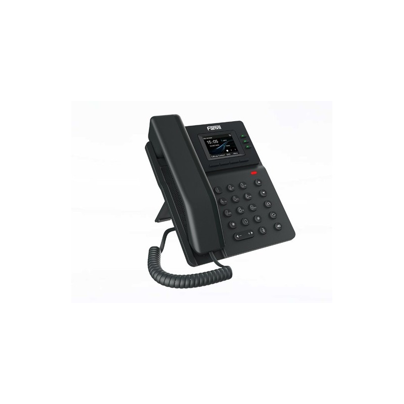 Fanvil V60P is a sleek and reliable basic-level IP phone. It supports PoE power supply for simplified installation and deploymen
